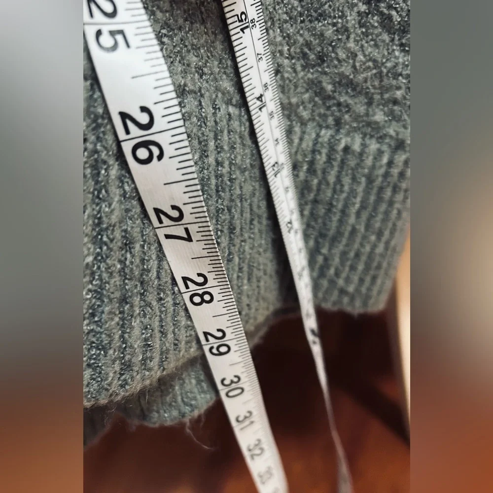 Zara Gray Cowl Neck Sweater - Picture 7 of 9